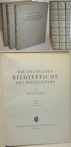 Imagen del vendedor de Die deutschen Bildteppiche des Mittelalters. Bnde I - III. a la venta por Antiquariat Gallus / Dr. P. Adelsberger