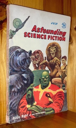 Astounding Science Fiction: UK #167 - Vol XIV No 7 / July 1958