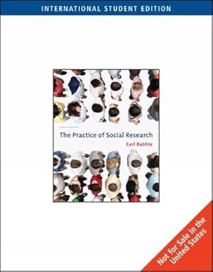 Bild des Verkufers fr The Practice of Social Research, International Edition zum Verkauf von WeBuyBooks