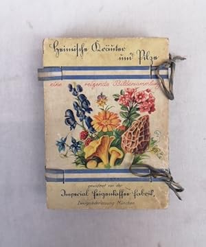 Seller image for Heimische Kruter und Pilze, eine reizende Bildersammlung gewidmet von der Imperial Feigenkaffee-fabrik. for sale by Antiquariat Bler