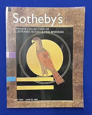 A Private Collection of Illustrated Books and Fine Bindings. [ Sotheby's, auction catalogue, sale...