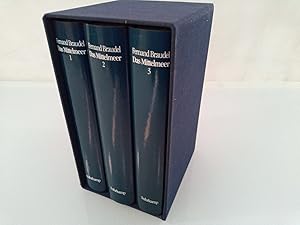 Konvolut 3 Bücher in Pappschuber: Das Mittelmeer und die mediterrane Welt in der Epoche Philipps ...