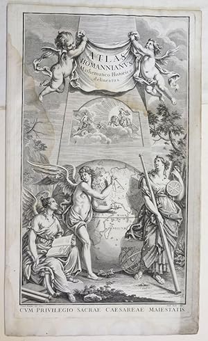 Bild des Verkufers fr Atlas Germaniae specialis seu systema tabularum, geographicarum in quibus Imperium Romano-Germanicum generalibsu repraesentationibus etc. (Titelei, Portrt, Einleitung, Index) zum Verkauf von Antiquariat Martin Barbian & Grund GbR