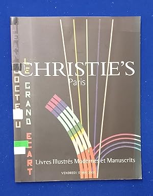 Bild des Verkufers fr Livres illustrs modernes et manuscrits. [ Christie's Paris, auction catalogue, sale date: 17 Mai 2002 ]. zum Verkauf von Wykeham Books