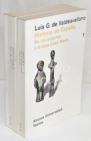Immagine del venditore per Historia de Espaa. De los orgenes a la baja Edad Media 1 y 2 venduto da Boxoyo Libros S.L.