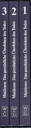 Immagine del venditore per Das persnliche berleben des Todes ( in drei Bnden ) Eine Darstellund der Erfahrungsbeweise venduto da Antiquariat Lcke, Einzelunternehmung