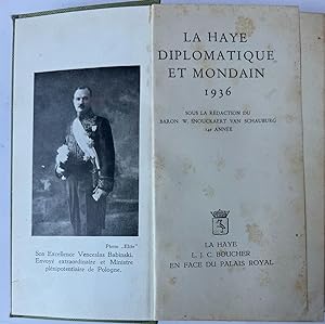 The Hague diplomatic almanac, Het groene boekje | La Haye diplomatique et mondain 1936, La Haye, ...