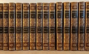 Philosophy Literature Botany | Complete set of 38 volumes in -8, J.J. Rousseau, Oeuvres completes...