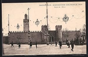 Ansichtskarte Marseille, Exposition coloniale 1922, Palais du Maroc