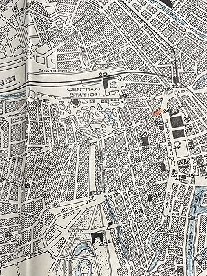 Map, [ca. 1930], Rotterdam | Map of Rotterdam, dated ca. 1930, Vereeniging voor Vreemdelingenverk...