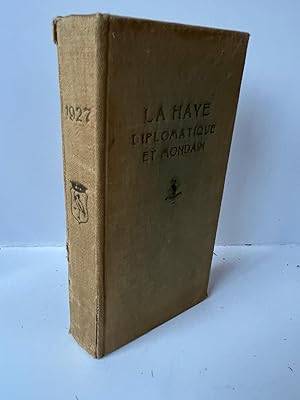 The Hague diplomatic almanac, Het groene boekje | La Haye diplomatique et mondain 1927, La Haye, ...