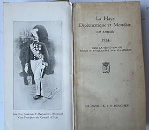 The Hague diplomatic almanac, Het groene boekje | La Haye diplomatique et mondain 1934, La Haye, ...
