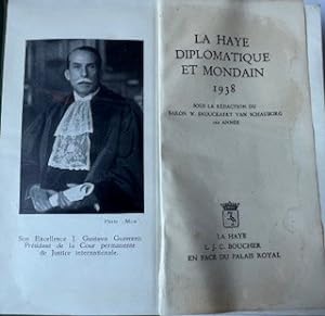 The Hague diplomatic almanac, Het groene boekje | La Haye diplomatique et mondain 1938, La Haye, ...