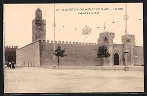 Ansichtskarte Marseille, Exposition coloniale 1922, Palais du Maroc