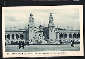 Ansichtskarte Marseille, Exposition coloniale 1922, Le Grand Palais