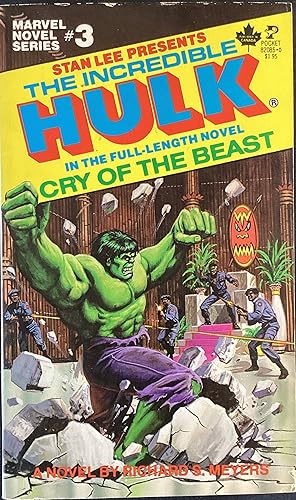 The INCREDIBLE HULK : CRY of the BEAST