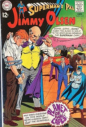 Image du vendeur pour JIMMY OLSEN No. 117 (January1969) FINE/VF mis en vente par OUTSIDER ENTERPRISES