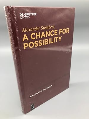 Bild des Verkufers fr A Chance for Possibility. An Investigation into the Grounds of Modality. NEU ORIGINALVERPACKT. De Gruyter Ontos. Philosophische Analyse / Philosophical Analysis, Band 51) zum Verkauf von Antiquariat an der Linie 3