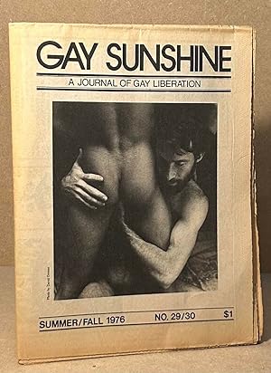 Bild des Verkufers fr Gay Sunshine _ A Journal of Gay Liberation zum Verkauf von San Francisco Book Company