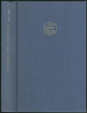 Bild des Verkufers fr 75 Jahre Insel-Bcherei 1912-1987. Eine Bibliographie. zum Verkauf von Schsisches Auktionshaus & Antiquariat