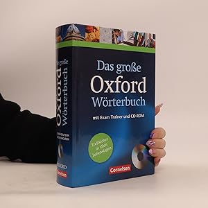 Bild des Verkufers fr Das groe Oxford-Wrterbuch : Englisch-Deutsch zum Verkauf von Bookbot