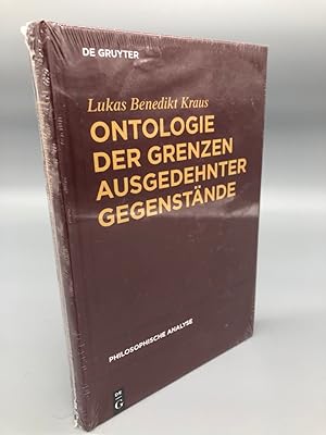 Ontologie Der Grenzen Ausgedehnter Gegenstände. NEU ORIGINALVERPACKT. De Gruyter Ontos. Philosoph...