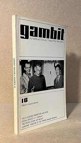 Seller image for Gambit _ International Theatre Review _ Volume 4 _ Number 16 for sale by San Francisco Book Company