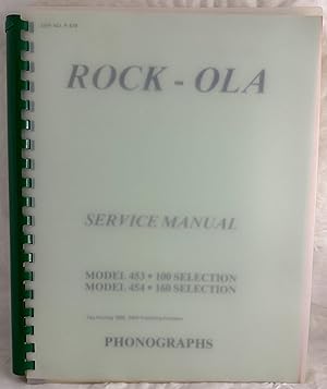 Seller image for Rock-Ola Service Manual for sale by Books Galore Missouri