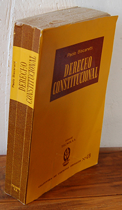 Seller image for DERECHO CONSTITUCIONAL for sale by EL RINCN ESCRITO