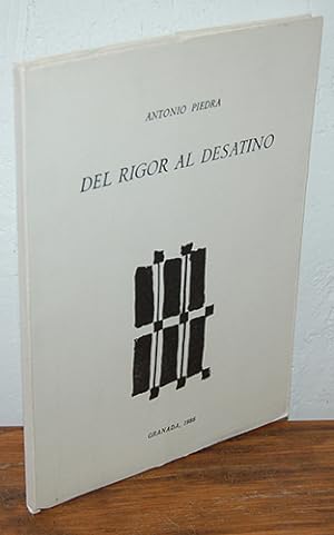 Bild des Verkufers fr DEL RIGOR AL DESATINO zum Verkauf von EL RINCN ESCRITO