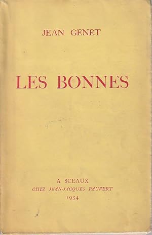 Seller image for Les bonnes, pice en un acte (les deux versions), prcdes d'une lettre de l'auteur, for sale by L'Odeur du Book