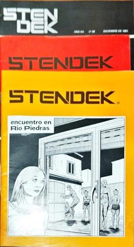 Stendek N.º 41 Aterrizaje en un polvorín N.º 42 Encuentro en Rio Piedras N.º 46 Ovni en la carret...