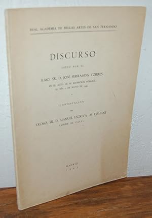 Seller image for GUADAMECIES. DISCURSO REAL ACADEMIA DE BELLAS ARTES DE SAN FERNANDO for sale by EL RINCN ESCRITO