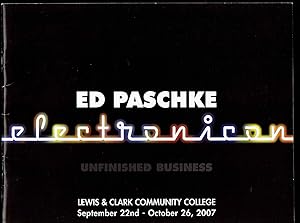 Ed Paschke: Electronicon, Unfinished Business