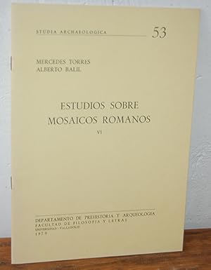 Imagen del vendedor de ESTUDIOS SOBRE MOSAICOS ROMANOS VI STUDIA ARCHAELOGICA 53 a la venta por EL RINCN ESCRITO