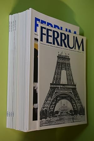 15x Ferrum. Nachrichten aus der Eisenbibliothek Stiftung der Georg Fischer AG. Bearbeitung von Me...