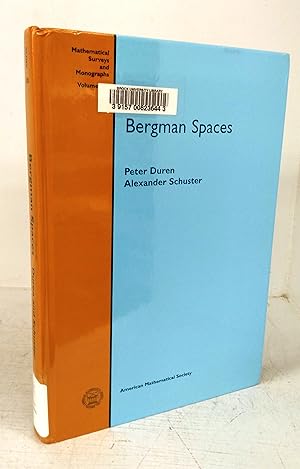 Immagine del venditore per Bergman Spaces venduto da Attic Books (ABAC, ILAB)