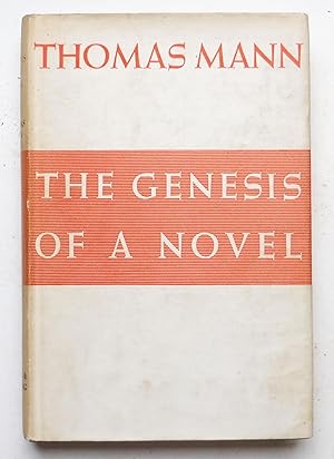 The Genesis of a Novel, Translated By Richard and Clara Winston