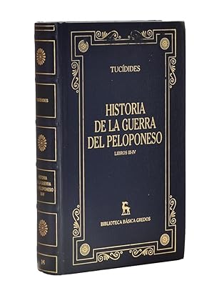 Seller image for HISTORIA DE LA GUERRA DEL PELOPONESO. LIBROS III-IV for sale by Librera Monogatari