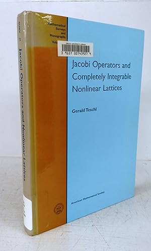 Bild des Verkufers fr Jacobi Operators and Completely Integrable Nonlinear Lattices zum Verkauf von Attic Books (ABAC, ILAB)