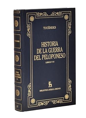 Seller image for HISTORIA DE LA GUERRA DEL PELOPONESO. LIBROS V-VI for sale by Librera Monogatari