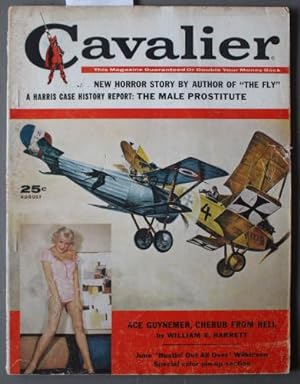 Imagen del vendedor de CAVALIER August 1959 - Hercules, Wilkinson, Kerouac, Guynemer, Barrett, Cannibal, Langelaan, LUPD, Pinkerton;, a la venta por Comic World