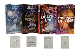 Seller image for The Remembrance of Earth's Past Trilogy (The Three-Body Problem; The Dark Forest; Death's End) [with] The Redemption of Time for sale by Burnside Rare Books, ABAA