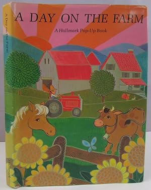 Seller image for A DAY ON THE FARM- A Hallmark Pop-Up Book for sale by Antique Emporium