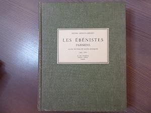 Imagen del vendedor de Les Ebnistes parisiens du XIXe sicle. Leurs  uvres et leurs marques. 1795-1870. a la venta por Tir  Part