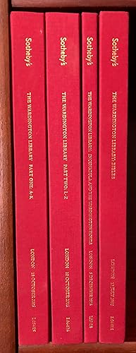 Seller image for Sotheby's. The Wardington Library: Important Atlases & Geographies, Part One, A-K (18 October 2005); Part Two, L-Z (10 October 2006); The Wardington Library Bibles (12 July 2006); and Incunabula and The Wardington Hours (5 December 2006). [4 parts in all, complete]. for sale by George Ong Books