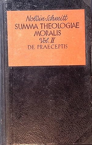 Bild des Verkufers fr Summa Theologiae Moralis, 2: De Praeceptis, Dei et Ecclesiae zum Verkauf von books4less (Versandantiquariat Petra Gros GmbH & Co. KG)