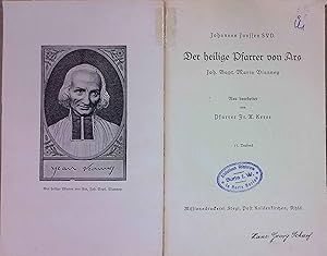 Seller image for Der heilige Pfarrer von Ars: Joh. Bapt. Maria Vianney for sale by books4less (Versandantiquariat Petra Gros GmbH & Co. KG)