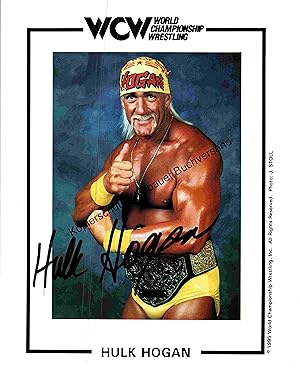 Seller image for Autogramm Hulk Hogan WCW /// Autograph signiert signed signee for sale by Antiquariat im Kaiserviertel | Wimbauer Buchversand