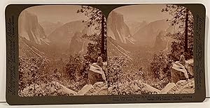 Yosemite Valley Through the Stereoscope with 24 Albumen Stereoscope Cards